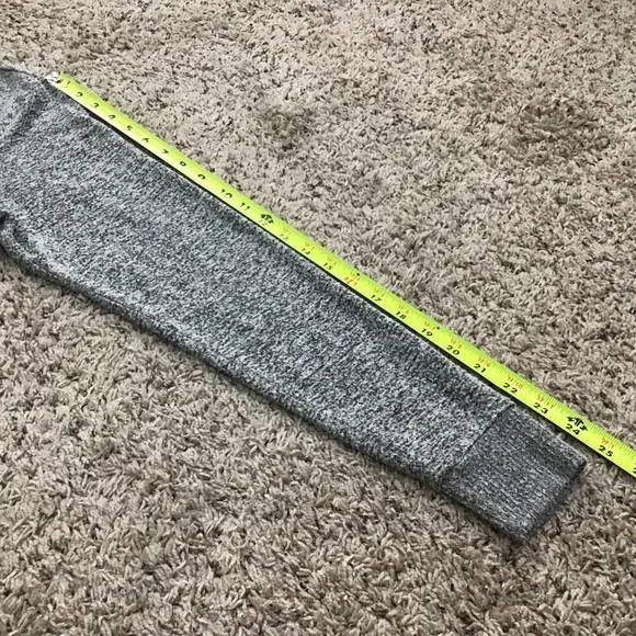 Lucky Brand Unisex Light Summer Sweater Grey Size Small Long Sleeve - Picture 5 of 10